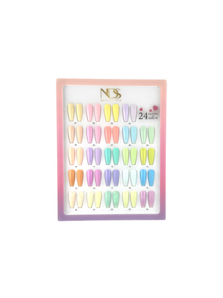 24pc Pastel Gel Polish Set