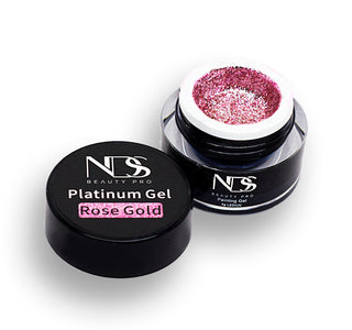 Platinum Rose Gold Gel Art Paint